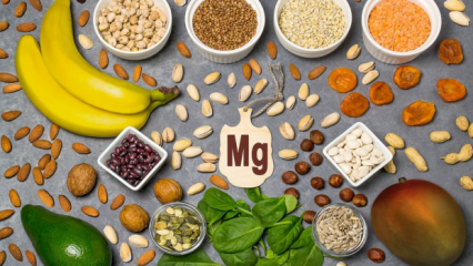 Magnezyum Eksikliği belirtileri! Magnezyum hangi besinlerde/yiyeceklerde?