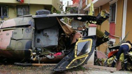 İstanbul'da askeri helikopter düştü! 4 şehit