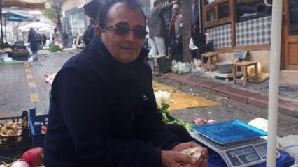 Kendi &uuml;retip satıyor! Kilosu 25 TL