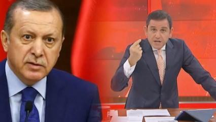 Cumhurbaşkanı Erdoğan'dan Fox TV Fatih Portakal'a sert sözler!