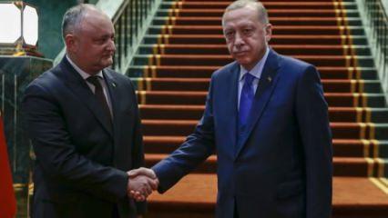 Başkan Erdoğan ve Dodon'dan ortak açıklama!