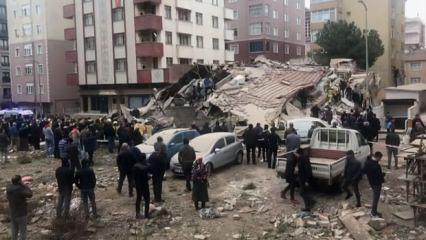 İstanbul'da sekiz katlı bir bina çöktü! Acı haber geldi