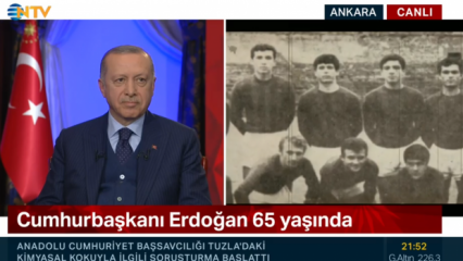 Cumhurbaşkanı Erdoğan'ı duygulandıran sürpriz