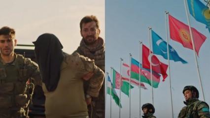 Savaşçı 66.bölüm fragmanı: 'Türk birliğinin bayrakları önünde diz çök!'