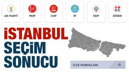 İSTANBUL yerel seçim sonuçları! Tüm ilçelerin oy oranları açıklandı...