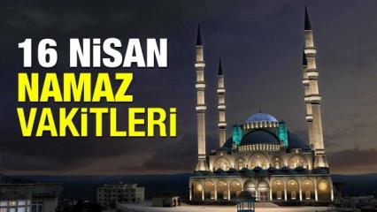 16 Nisan İL İL iftar vakitleri Diyanet tarafından açıklandı!