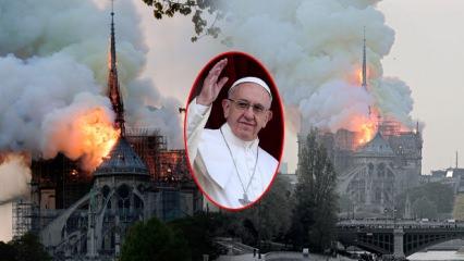Notre Dame Katedrali felaketinde yeni gelişme! Papa da devreye girdi