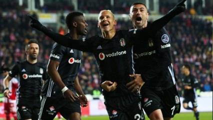 Burak Yılmaz attı Beşiktaş yarışta kaldı!