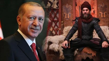 Cumhurbaşkanı Erdoğan, Diriliş Ertuğrul için övgü dolu sözler