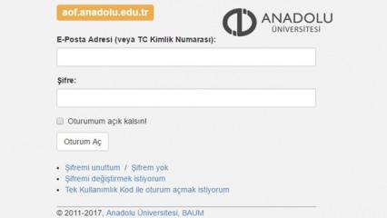 AÖF sınav sonuçları açıklandı! Anadolu Üniversitesi bahar dönemi finalleri...