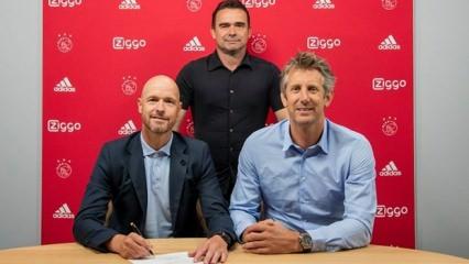 Ajax, Erik ten Hag'ın sözleşmesini uzattı