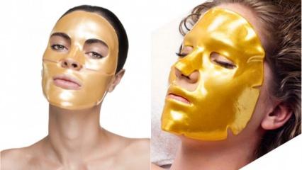 Altın maske ne işe yarar? Altın maskenin cilde faydaları nelerdir? Altın maske nasıl yapılır?