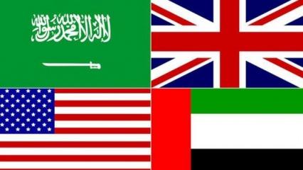 Suudi Arabistan, BAE, ABD ve İngiltere'den ortak açıklama