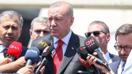 Cumhurbaşkanı Erdoğan, Miçotakis'le telefonda görüştü