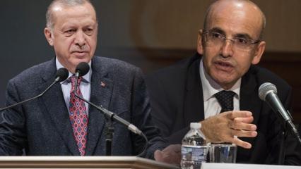 Cumhurbaşkanı Erdoğan ile Mehmet Şimşek arasında sürpriz görüşme