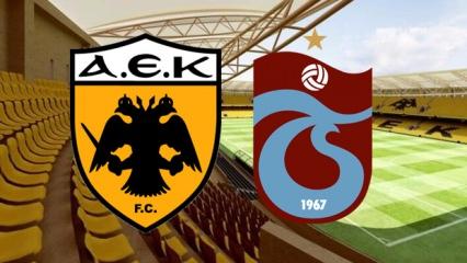 AEK Trabzonspor maçı saat kaçta şifresiz kanalda mı yayınlanacak?