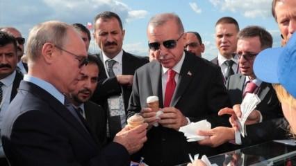 Erdoğan ile Putin arasında SU-57 ve dondurma diyaloğu 