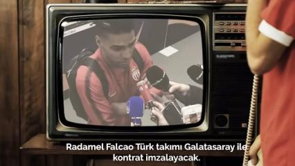 Falcao transferi bu video ile açıklandı!