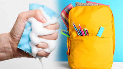 Okul çantası nasıl yıkanır? En kolay okul çantası temizleme rehberi