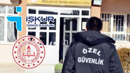 Okullara güvenlik görevlisi alımları: İŞKUR - TYP duyurusu yayımlandı