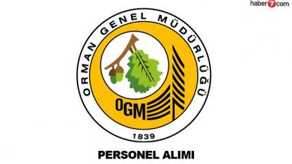 OGM personel alımı devam ediyor! Orman Genel Müdürlüğü personel başvuru ekranı..