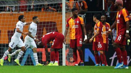 Galatasaray PSG'ye direnemedi!