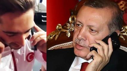 O anlar! Cumhurbaşkanı Erdoğan aradı
