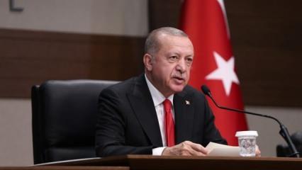 Cumhurbaşkanı Erdoğan'dan 'Münbiç' mesajı