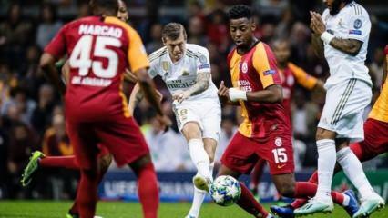 Galatasaray zorlu Madrid deplasmanında