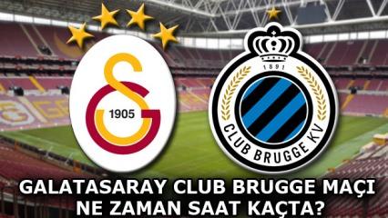 Galatasaray Club Brugge maçı saat kaçta ve hangi kanalda? İşte muhtemel 11'ler