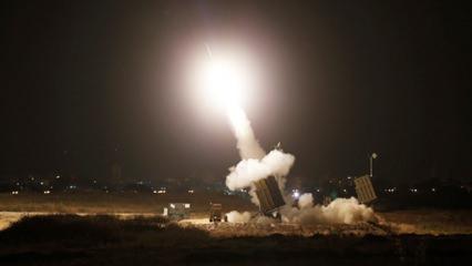 İsrail'e saldırı! Füzeler ateşlendi