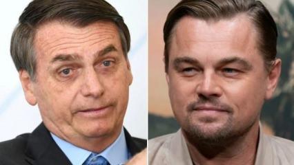 Bolsonaro'dan DiCaprio iddiası: Tüm bunlar için para verdi