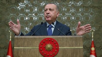 Cumhurbaşkanı Erdoğan'dan Kanal İstanbul açıklaması