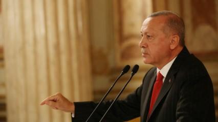  Erdoğan: Biz belge ile konuşuyoruz siz karar alsanız ne yazar