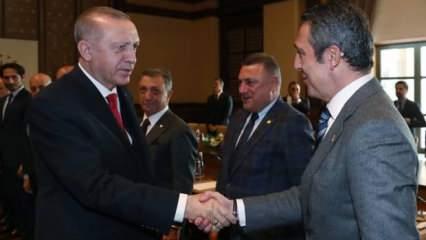 Cumhurbaşkanı Erdoğan Kulüpler Birliği ile görüştü!