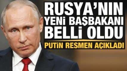 Putin resmen açıkladı! Rusya'nın yeni başbakanı belli oldu