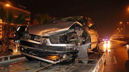 Antalya’da zincirleme trafik kazası: 8 yaralı