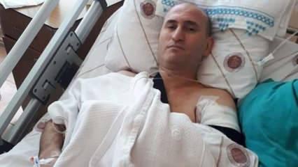 Ceren Özdemir'in katilinin yaraladığı polis ameliyat oldu