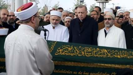 Erdoğan, Ahmet Vanlıoğlu'nun cenazesine katıldı