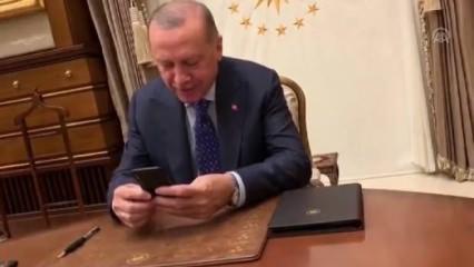 Erdoğan, depremzede Azize Çelik ile görüştü
