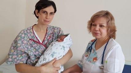 33 yaşındaki Rus anne 11'inci bebeğini dünyaya getirdi!