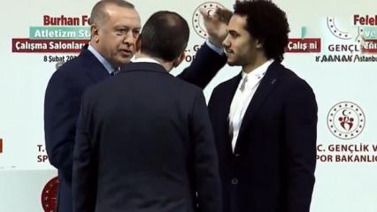 Larkin ile Erdoğan arasında esprili diyalog