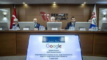 Google'ın sözlü savunma toplantısı Rekabet Kurumunda yapıldı