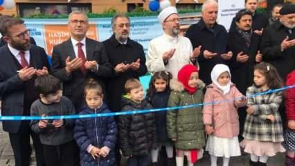 Diyanet İşleri Başkanı Erbaş, Üsküdar’da Kur'an Kursu açılışına katıldı