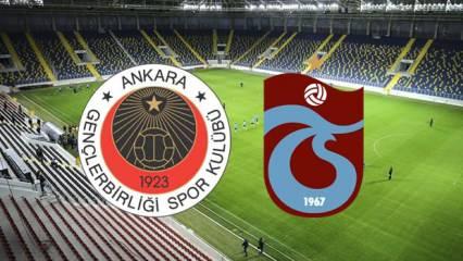 Gençlerbirliği Trabzonspor maçı saat kaçta, hangi kanaldan yayınlanıyor? (Süper lig)
