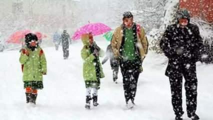 İstanbul'da okullar tatil olacak mı? Bugün İstanbul'da kar tatili var mı?