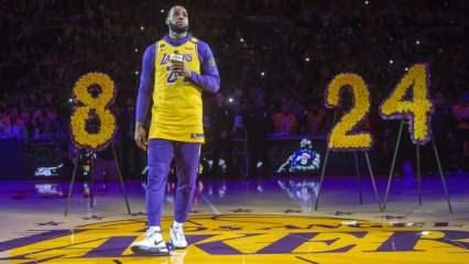 Kobe'nin ölümü sonrası Lakers'ın ilk maçı rekor kırdı!