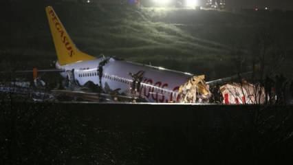 İstanbul'da pistten çıkan uçak üçe bölündü! Acı haberler peş peşe geldi...