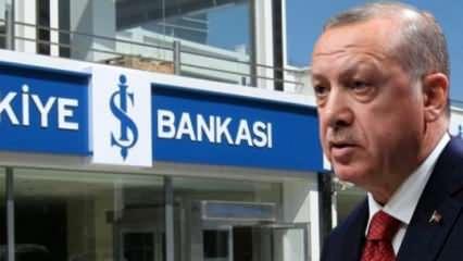 Başkan Erdoğan İş Bankası tartışmalarına son noktayı koydu
