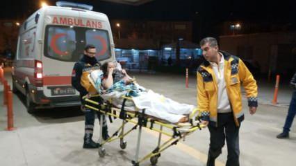 Bursa'da sobadan sızan gazdan etkilenen kadın hastaneye kaldırıldı